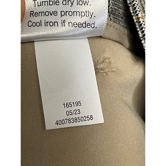 Nine West Pants Womens 2 Brown Plaid Straight High Rise Trousers Career Office - Picture 10 of 14